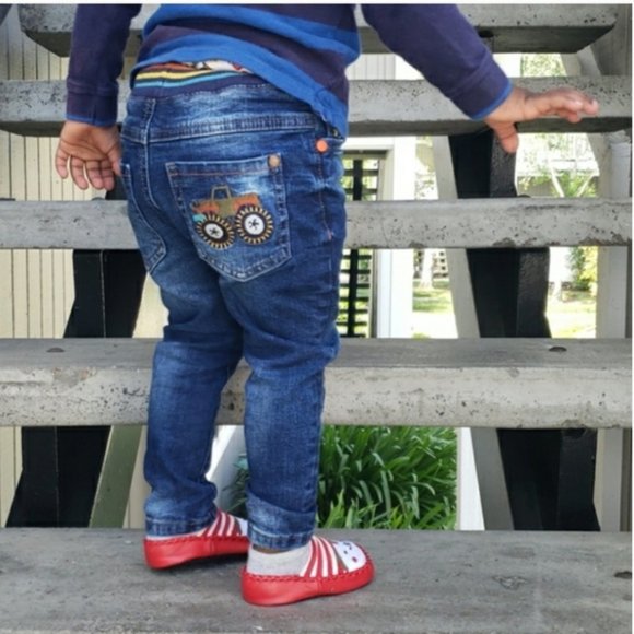 Baby Shoes Socks Animal Infant Sock Shoe Red New - Picture 5 of 16